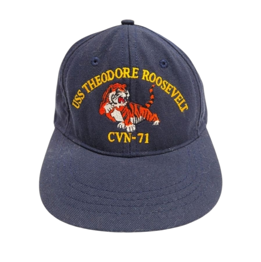 The Corps Embroidered USS THEODORE ROOSEVELT CVN-71 Baseball Hat/Cap